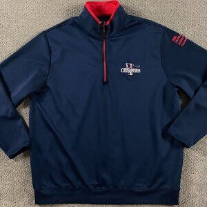 Boston Red Sox 2013 World Series Champions 1/4 Zip Pullover Jacket Men's XXL
